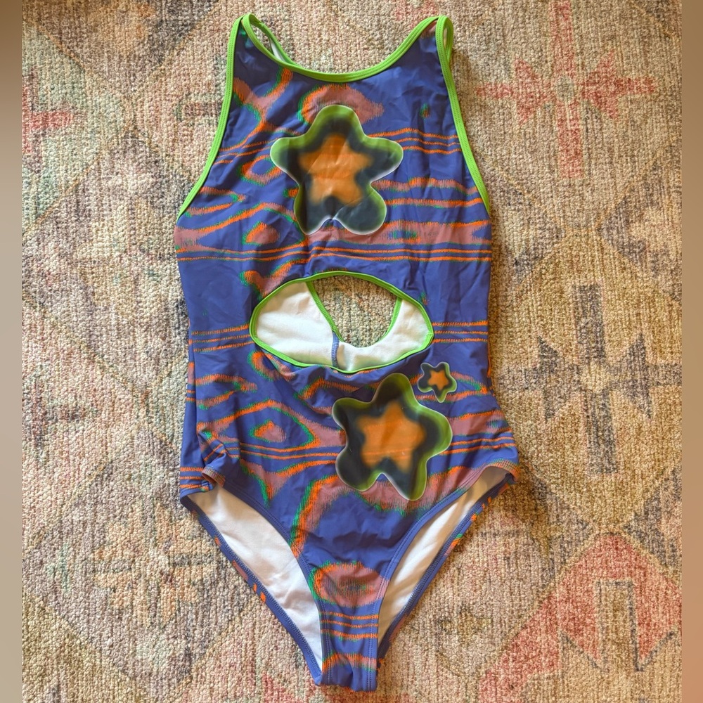 Brain Dead Cutout One Piece Swimsuit